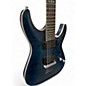 Used 2023 Schecter Guitar Research C1 Platinum Trans Blue Solid Body Electric Guitar