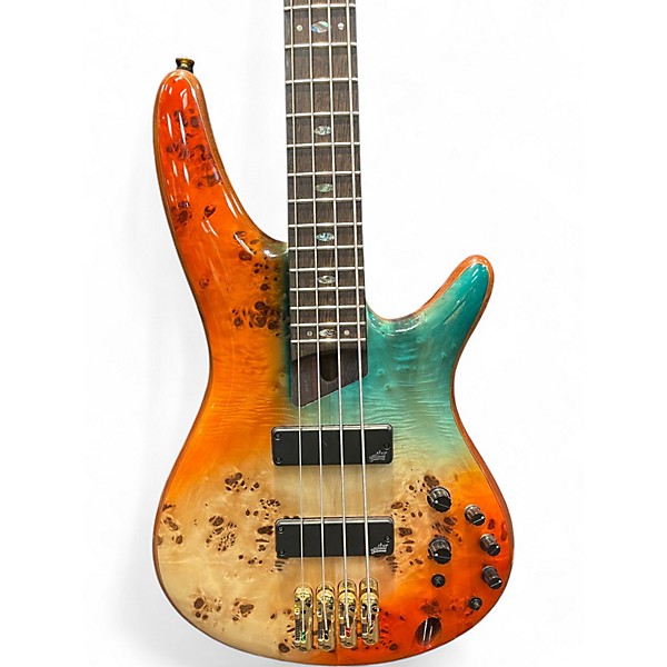Used Ibanez SR1600D Anaconda Burst Electric Bass Guitar