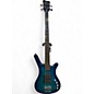Used Warwick Corvette Double Buck 4 String Ocean Blue Burst Electric Bass Guitar thumbnail