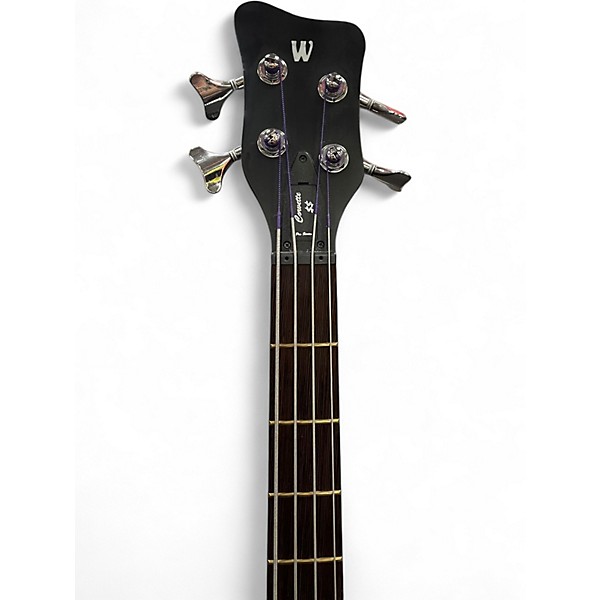 Used Warwick Corvette Double Buck 4 String Ocean Blue Burst Electric Bass Guitar
