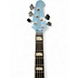 Used Lakland 55-60 Skyline Custom 5 String Lake Placid Blue Electric Bass Guitar