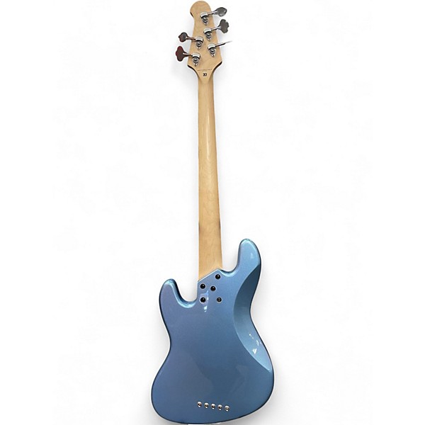 Used Lakland 55-60 Skyline Custom 5 String Lake Placid Blue Electric Bass Guitar