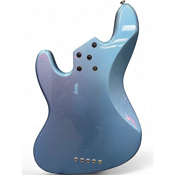 Used Lakland 55-60 Skyline Custom 5 String Lake Placid Blue Electric Bass Guitar