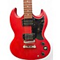 Used Epiphone SG Crimson Red Trans Solid Body Electric Guitar