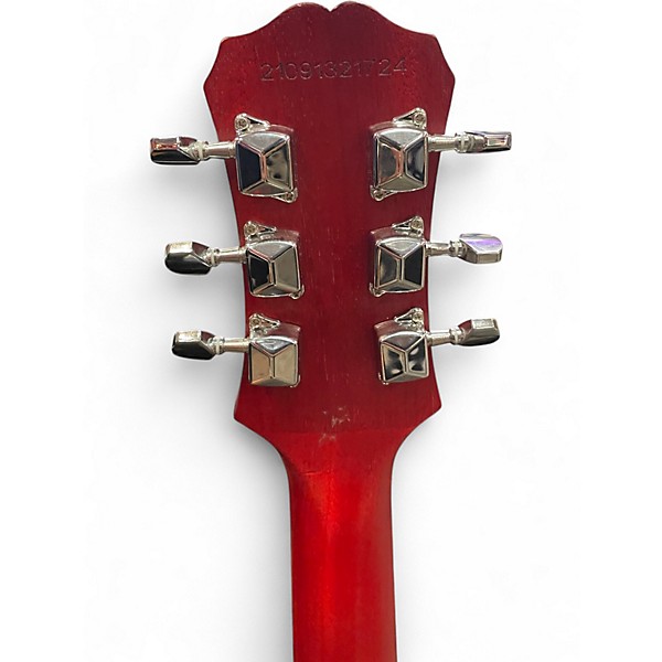 Used Epiphone SG Crimson Red Trans Solid Body Electric Guitar