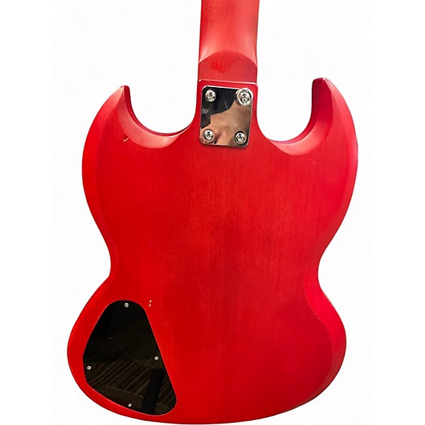 Used Epiphone SG Crimson Red Trans Solid Body Electric Guitar