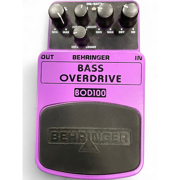 Used Behringer BOD100 Effect Pedal