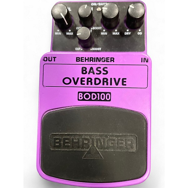 Used Behringer BOD100 Effect Pedal