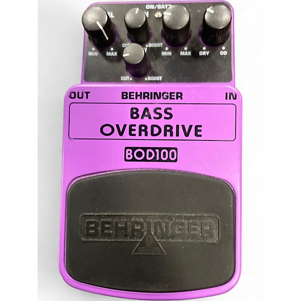 Used Behringer BOD100 Effect Pedal