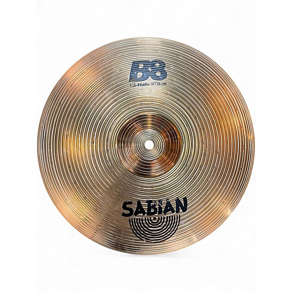Used SABIAN 14in B8 Hi Hat Pair Cymbal