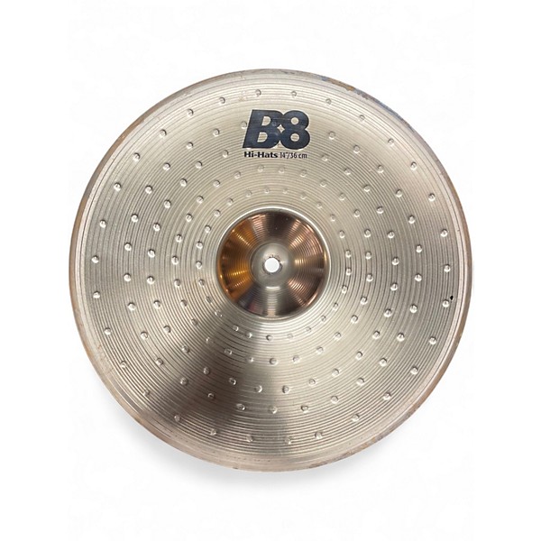 Used SABIAN 14in B8 Hi Hat Pair Cymbal