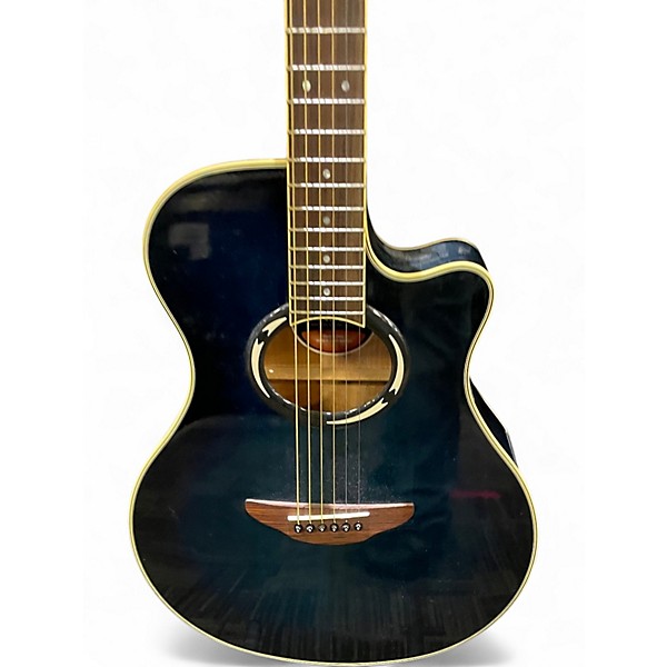 Used Yamaha APX500III Blue Burst Acoustic Electric Guitar