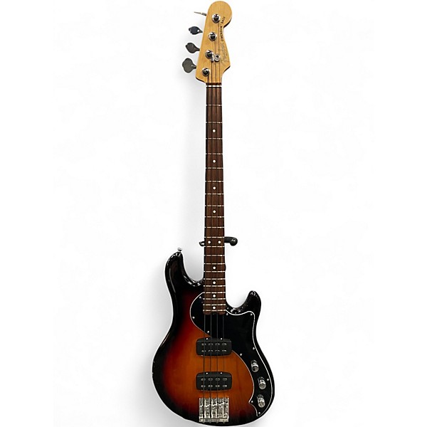 Used 2014 Fender USA Dimension Bass IV HH Sunburst Electric Bass Guitar