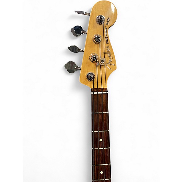 Used 2014 Fender USA Dimension Bass IV HH Sunburst Electric Bass Guitar