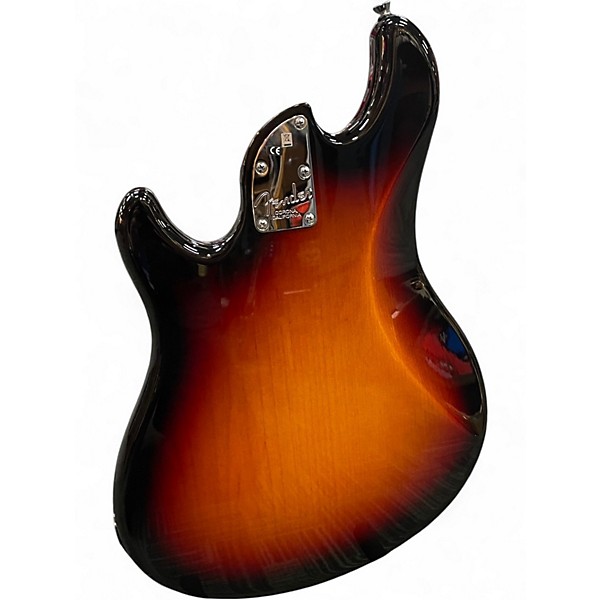 Used 2014 Fender USA Dimension Bass IV HH Sunburst Electric Bass Guitar
