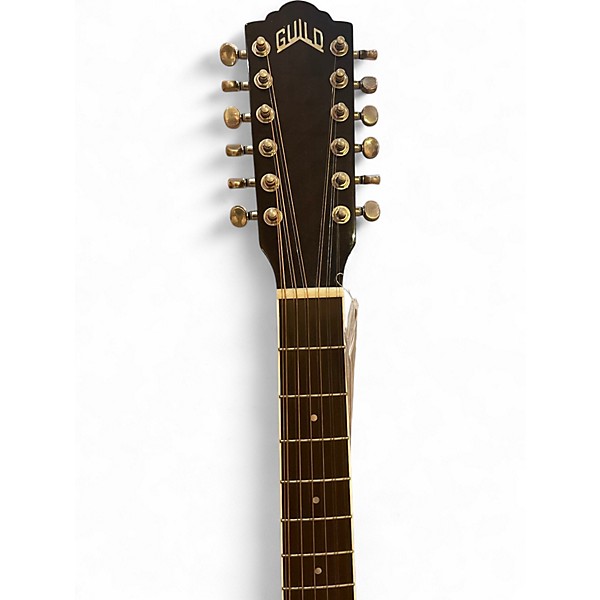 Used Guild F2512CE 2 Tone Sunburst 12 String Acoustic Electric Guitar