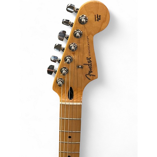Used Fender LIMITED EDITION PLAYER STRATOCASTER 3 Tone Sunburst Solid Body Electric Guitar