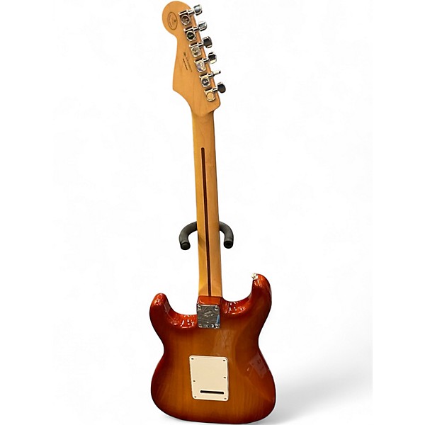 Used Fender LIMITED EDITION PLAYER STRATOCASTER 3 Tone Sunburst Solid Body Electric Guitar