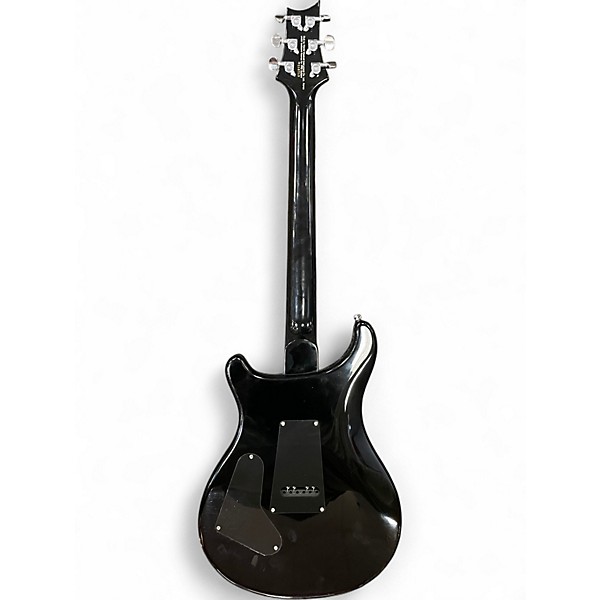 Used PRS SE Custom 24 Black Solid Body Electric Guitar