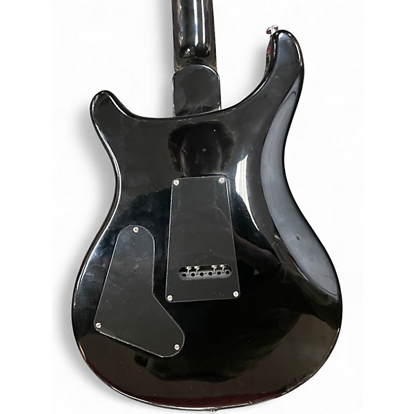 Used PRS SE Custom 24 Black Solid Body Electric Guitar