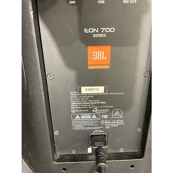 Used JBL EON712 Powered Speaker