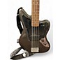 Used Squier Jaguar Bass Gray Electric Bass Guitar