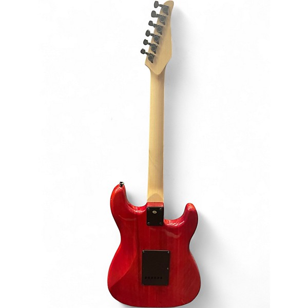 Used Lyx CS-39 Cherry Solid Body Electric Guitar