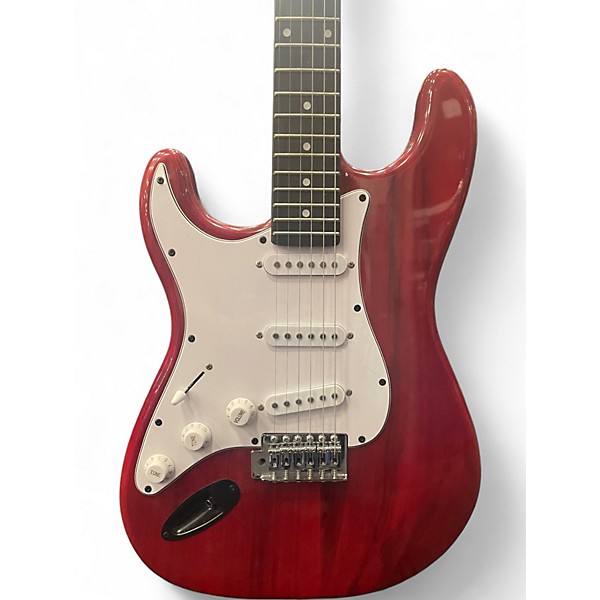 Used Lyx CS-39 Cherry Solid Body Electric Guitar