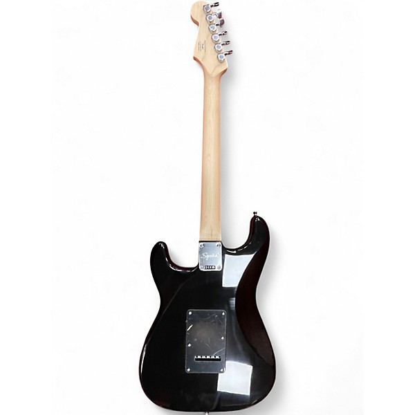 Used Squier Sonic Stratocaster Black Solid Body Electric Guitar
