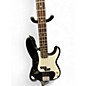 Used Squier Affinity Precision Bass Black Electric Bass Guitar