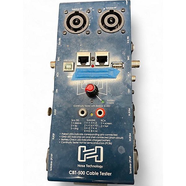 Used Hosa CBT-500 CABLE TESTER