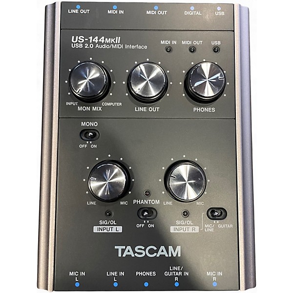 Used TASCAM US-144 MKII Audio Interface