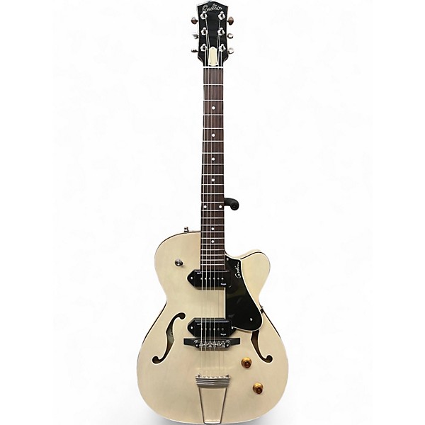 Used Godin 5TH AVENUE TL KINGPIN P90 Natural Hollow Body Electric Guitar
