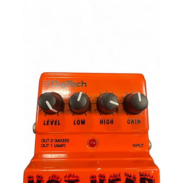Used DigiTech Hot Head Distortion Effect Pedal