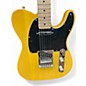 Used Squier Telecaster Yellow Solid Body Electric Guitar
