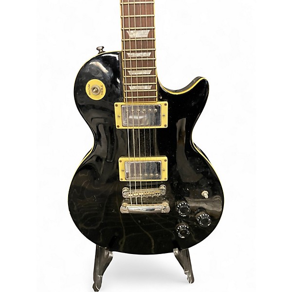 Used Epiphone Les Paul Standard Black Solid Body Electric Guitar