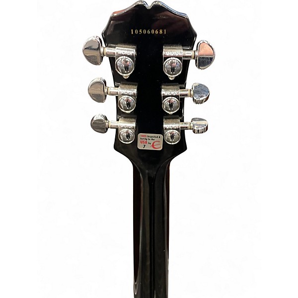 Used Epiphone Les Paul Standard Black Solid Body Electric Guitar