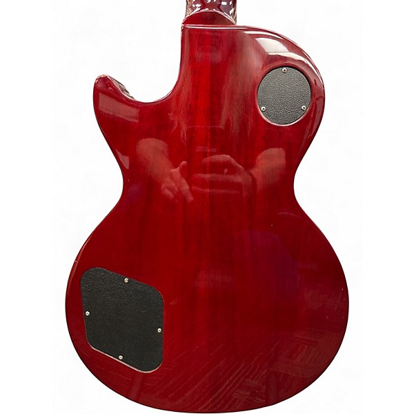 Used Gibson Les Paul Studio 2015 Trans Red Solid Body Electric Guitar