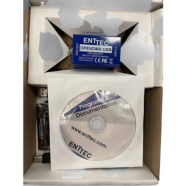 Used Enttec OPENDMX USB Lighting Controller