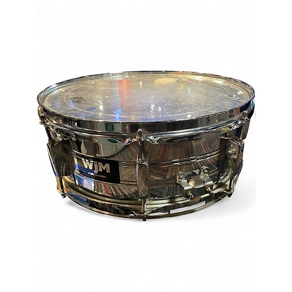 Used Wjm Percussion 14X5.5 Snare Chrome Drum
