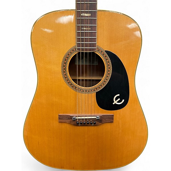 Used 1972 Epiphone FT150 Natural Acoustic Guitar