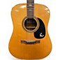 Used 1972 Epiphone FT150 Natural Acoustic Guitar