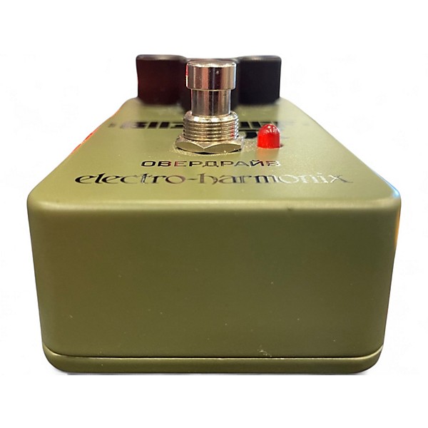 Used Electro-Harmonix Green Russian Big Muff Pi Fuzz Effect Pedal