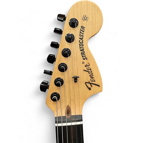 Used Fender jim root stratocaster Black Solid Body Electric Guitar