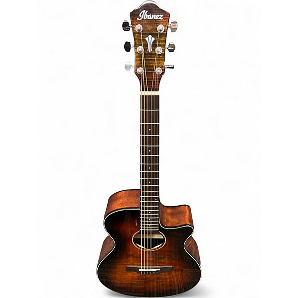 Used Ibanez AEG70 2 Color Sunburst Acoustic Guitar