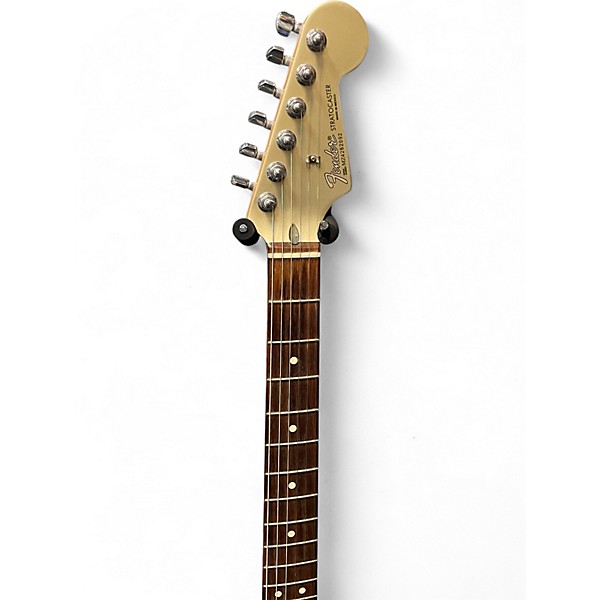 Used Fender STANDARD STRATOCASTER HSS Silver Solid Body Electric Guitar