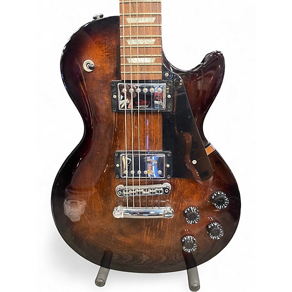 Used Gibson Les Paul Studio 2 Tone Sunburst Solid Body Electric Guitar