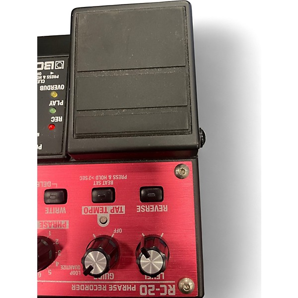 Used BOSS RC20 Loop Station Pedal