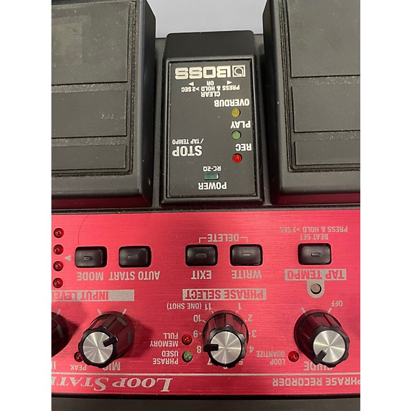 Used BOSS RC20 Loop Station Pedal