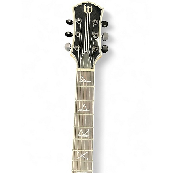 Used Wylde Audio Goreghen Electric Guitar Cocobolo Psychic Bullseye Blonde Solid Body Electric Guitar